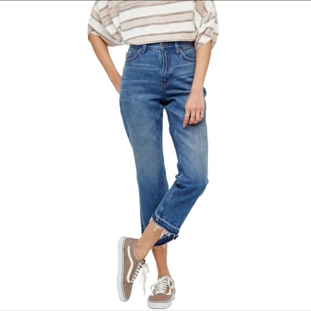 Three people jeans